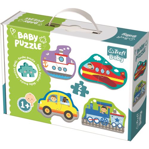 TREFL baby puzzle vozila (2,2,2,2) 36075 slika 1