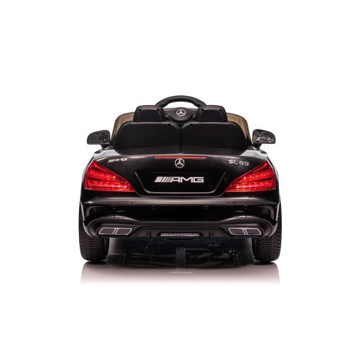 Licencirani auto na akumulator Mercedes SL65 S LCD - crni/lakirani slika 5