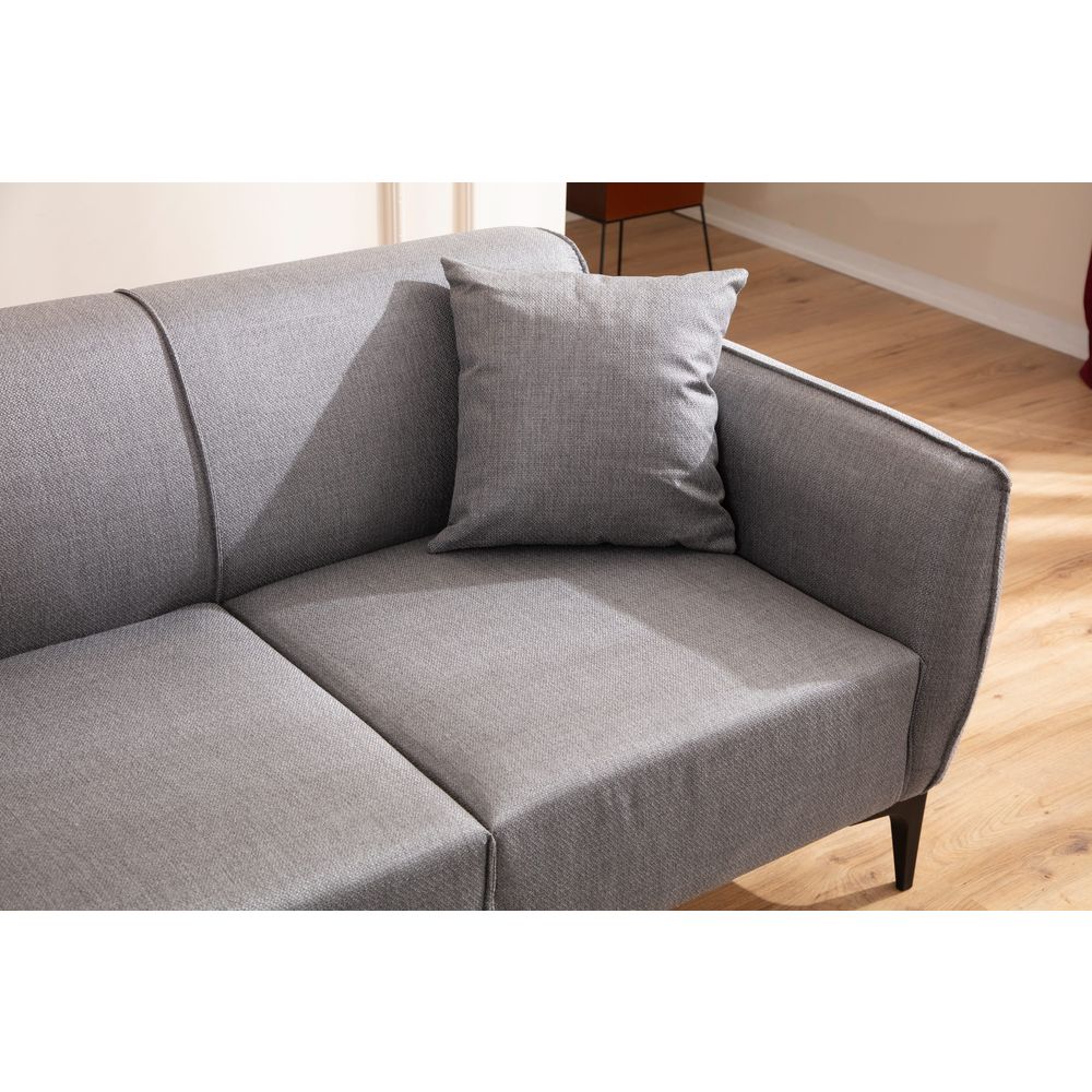 Belissimo - Siva Dvosjed Sofa slika 4