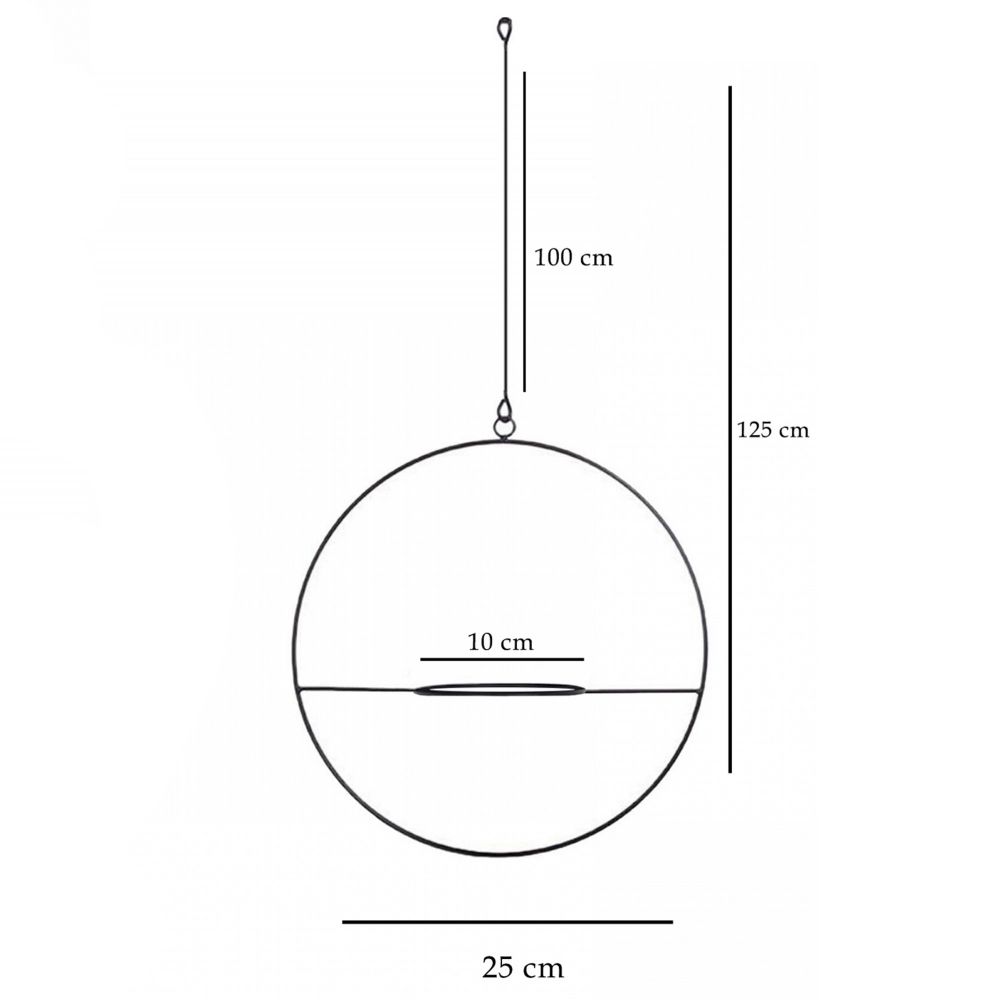 Jardiniere SEH - 4559 Crna slika 4