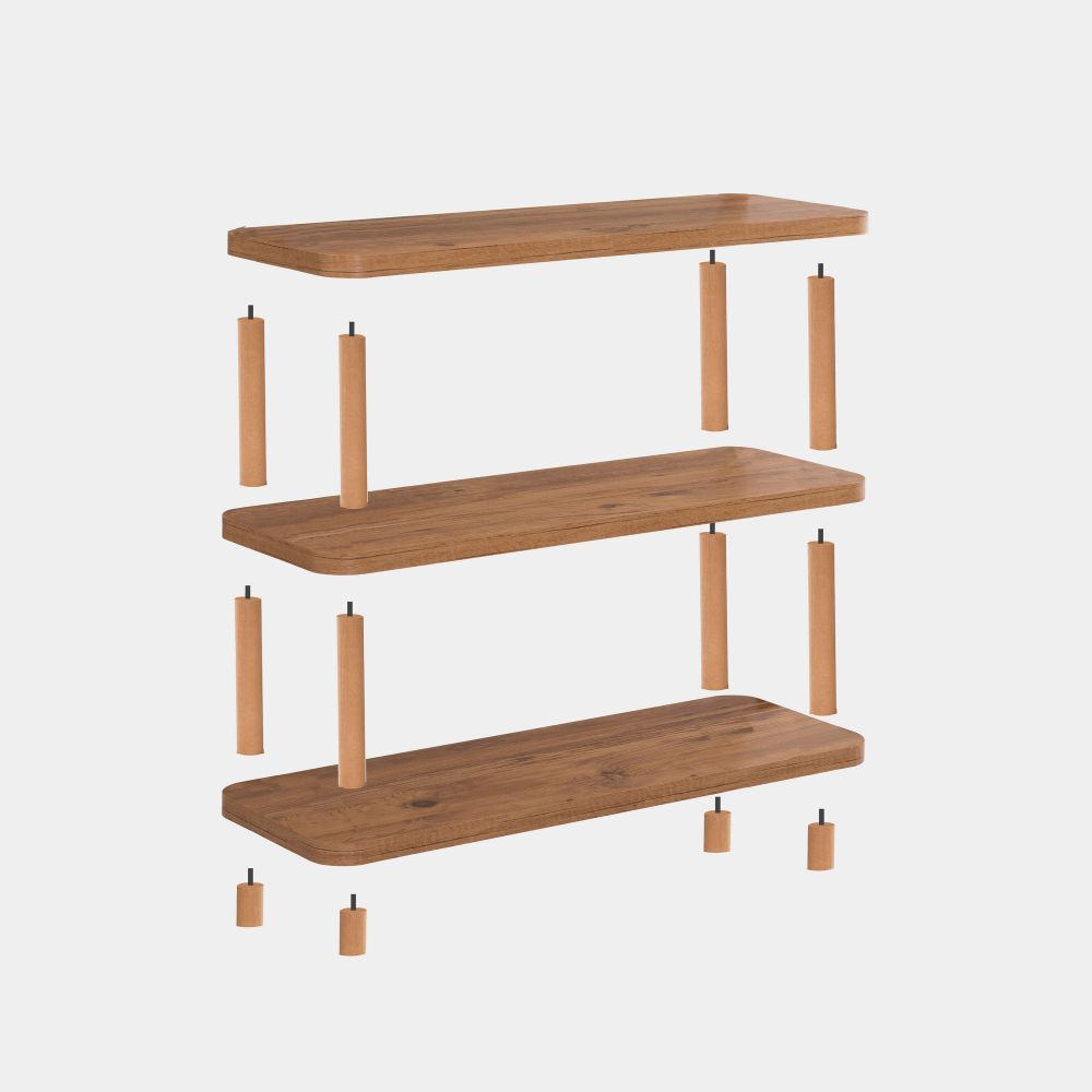 Polica za knjige Step Atlantic Pine slika 4