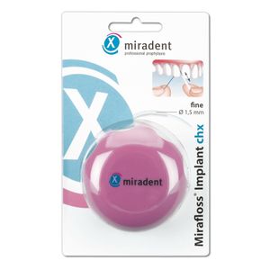 Miradent Mirafloss Implant CHX FINE