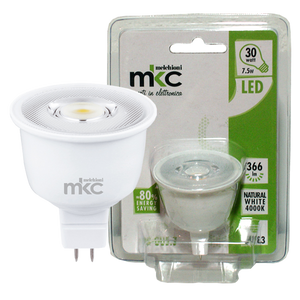 MKC Sijalica, LED 7.5W, 4000K,12V DC, prirodno bijela svjetlost - LED MR1638 GU5.3/7.5W-N