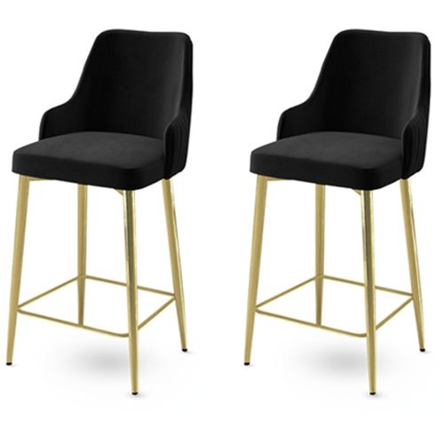 Enox - Black, Gold Black
Gold Bar Stool Set (2 Pieces) slika 1