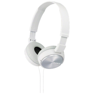 Sony Slušalice, stereo, sklopive, bijele - MDRZX310W.AE