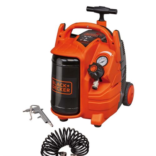 KOMPRESOR 5L, 10BAR, 1,1KW Black&Decker BD 195-5-MY-T slika 1