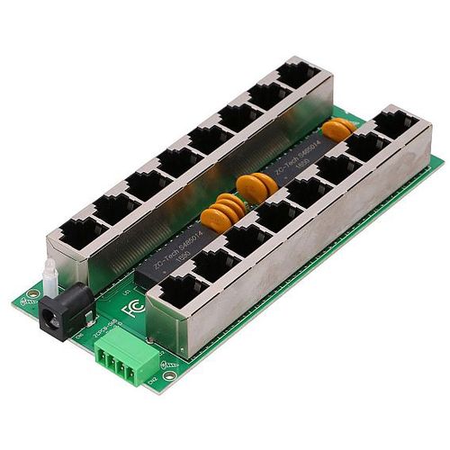 EXTRALINK POE INJECTOR 8 PORT GIGABIT slika 3