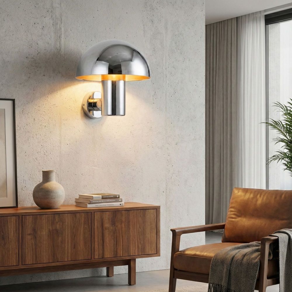 Zidna Lampa Kubbe - 16000 - D, boje: Hrom slika 2