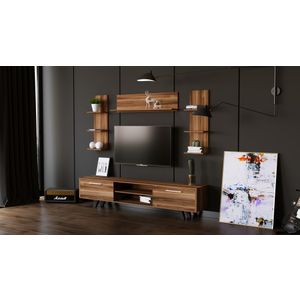 TV Stalak Rb-165 u Drvenim Bojama