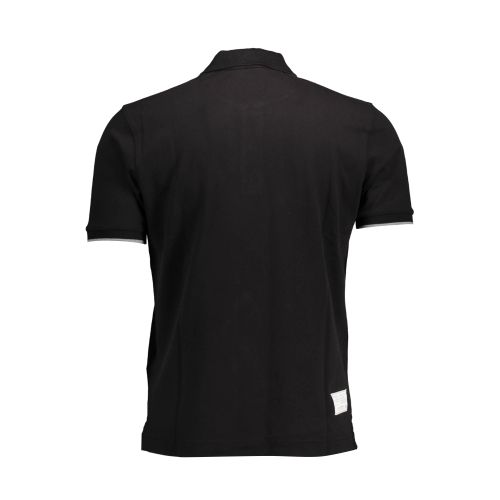 LA MARTINA MEN'S BLACK SHORT SLEEVED POLO SHIRT slika 3