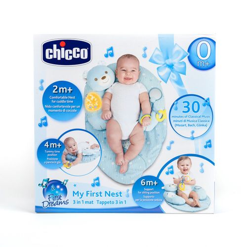 Chicco Nest podloga za bebu plava slika 2