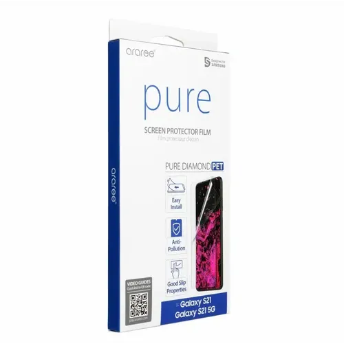 Hibridna folija ARAREE Pure Diamond za SAMSUNG S21 transparent slika 1