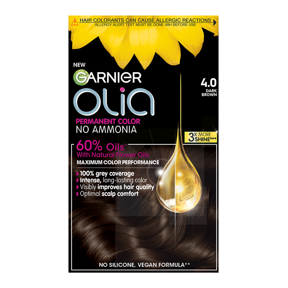 Garnier Olia 4.0 Tamno smeđa boja za kosu slika 1
