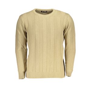 US GRAND POLO MEN'S BEIGE SWEATER