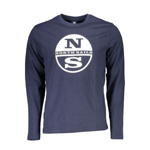 NORTH SAILS MEN'S LONG SLEEVE T-SHIRT BLUE