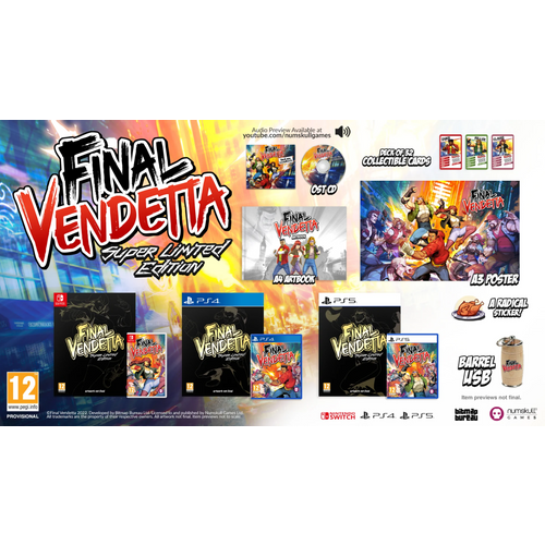 Final Vendetta - Super Limited Edition (Playstation 5) slika 9