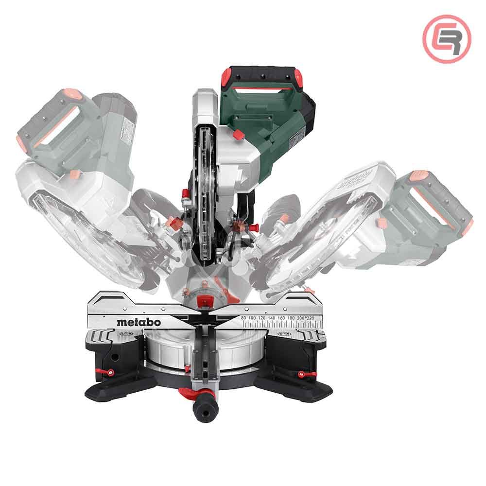 Metabo Pila Kružna KGS 305 M Za Kutno Rezanje Potezna 305 mm / 2,0 kW Sa Dva Lista Pile – 613305900 slika 4
