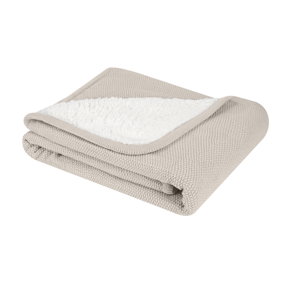 Kikka Boo Pletena dekica Dream Big 75x100cm, Beige slika 2