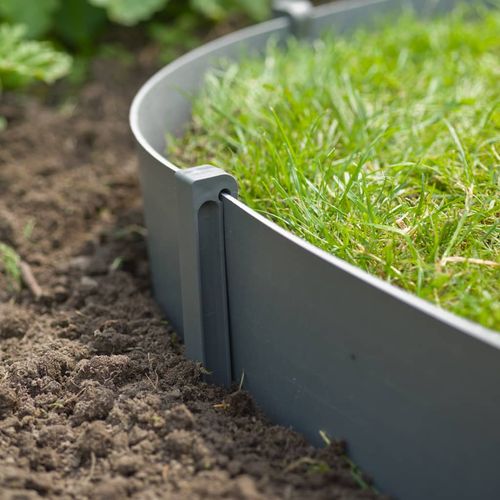 Nature vrtni klinovi za učvršćivanje 10 kom sivi mali slika 21