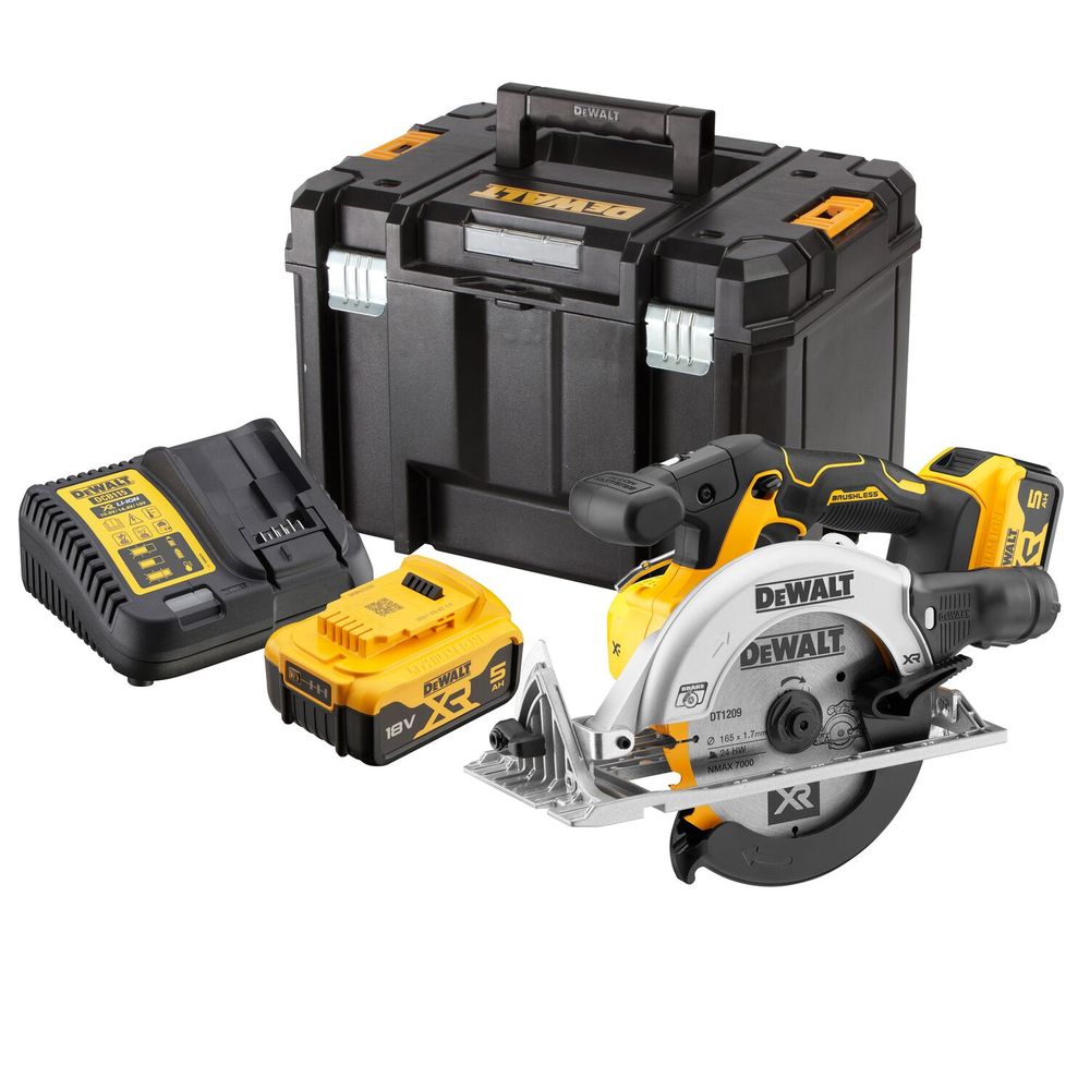 Dewalt kružna pila XR 18V 165 mm DCS565P2 slika 2
