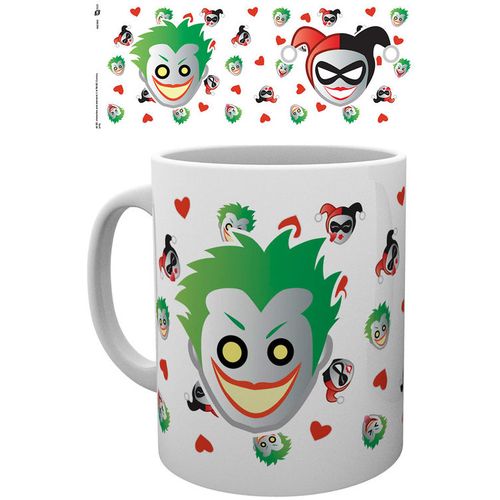 DC comics Emoji Harley and Joker šalica slika 1