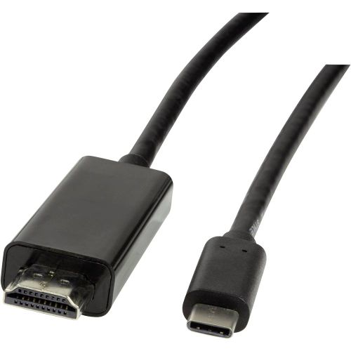 LogiLink USB-C® / HDMI adapterski kabel USB-C® utikač, HDMI A utikač 3.00 m crna UA0330  USB-C® Display kabel slika 4