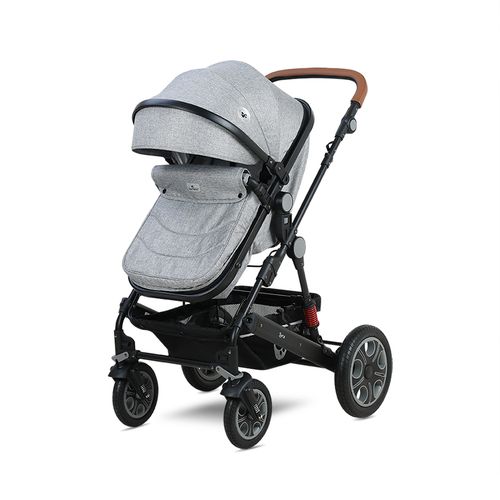 LORELLI LORA Cool Grey Elephants Kolica 3u1: Košara + Autosjedalica + Zimska Navlaka (0mj+) - (do 15kg/96cm) slika 5