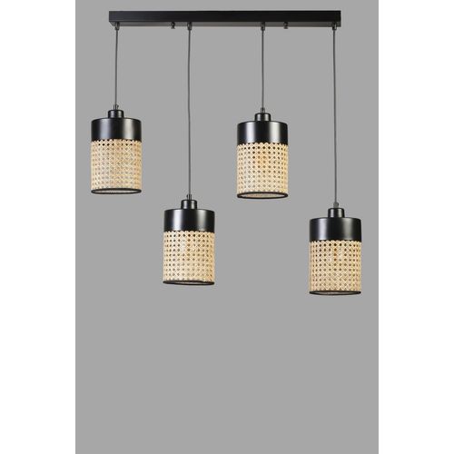 Zeus 8705-6 Rattan
Black Chandelier slika 2