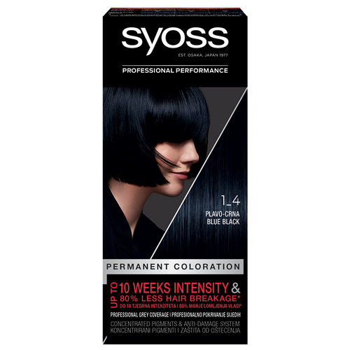 SYOSS boja za kosu 1-4 Blue black  slika 1