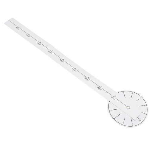 Veliki zidni sat minimalistički 80 - 120cm crni slika 5