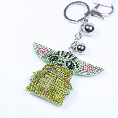 Star Wars The Mandalorian Yoda Child 3D keychain slika 3