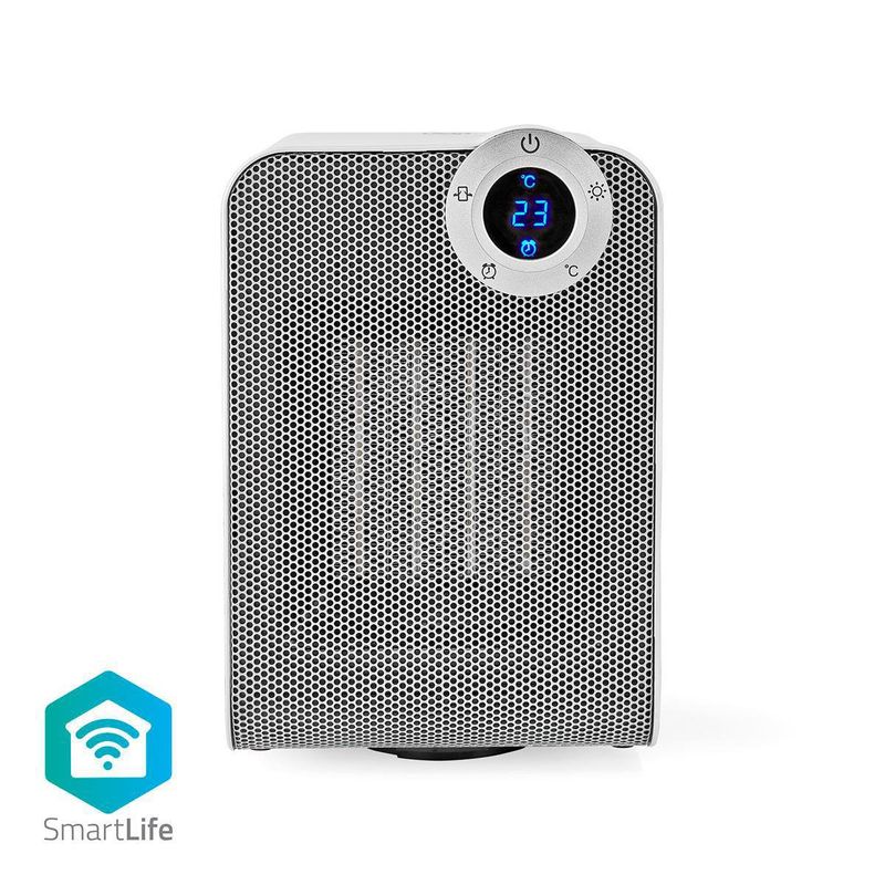 Grijalica NEDIS WIFIFNH20CWT, 1800 W, SmartLife, Wi-Fi, Android, IOS, bijela image