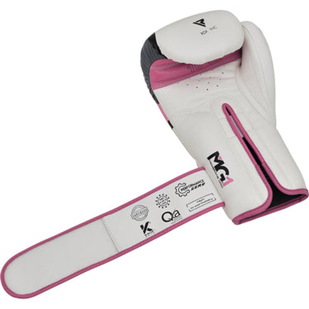 RDX Sports Ženske bokserske rukavice F7 Ego - Pink - 12oz slika 7