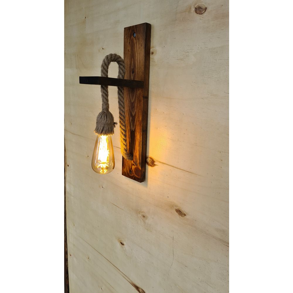 Zidna Lampa od Oraha 'Ahşap Aplik 23' slika 3
