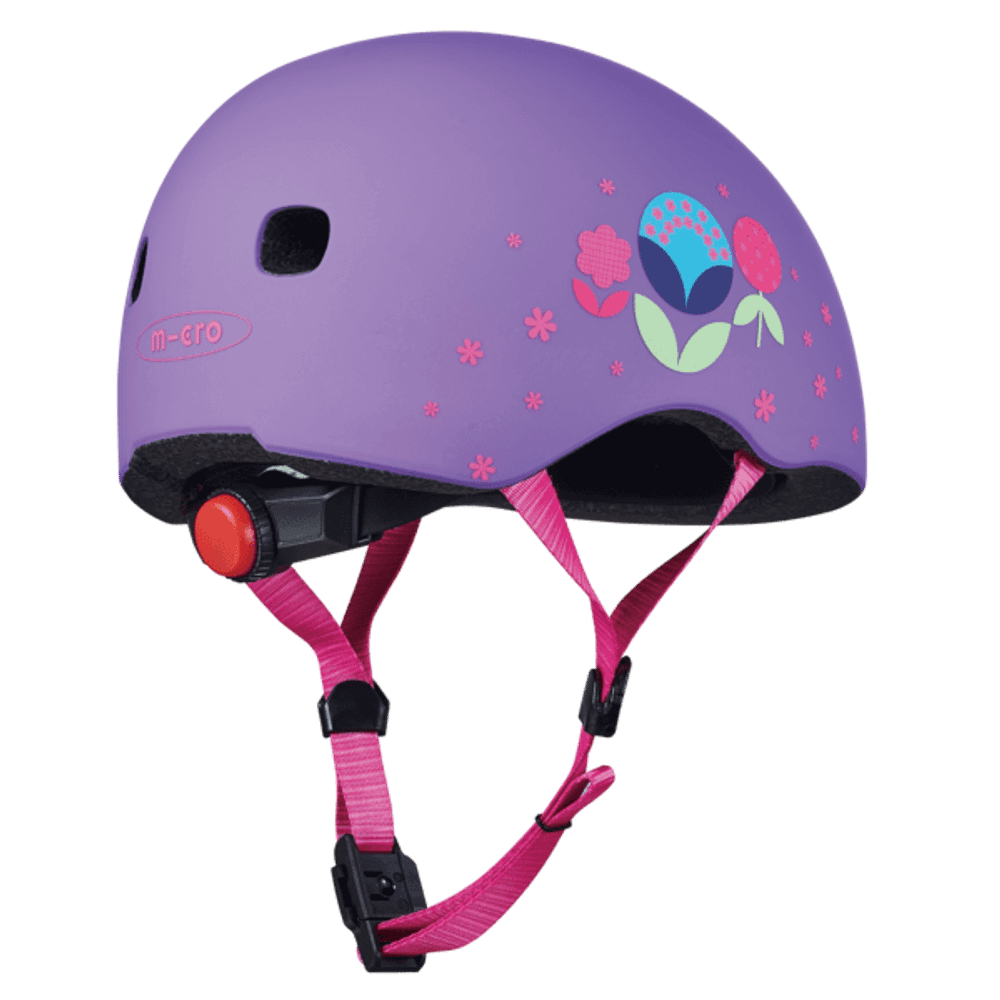 Micro Kaciga Floral Purple slika 4