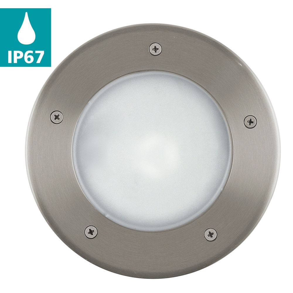 Eglo Riga 3 vanjska podna lampa čelik slika 3