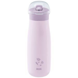 NUK Flašica za vodu od nehrđajućeg čelika Mini-Me Flip 12m+ 500ml, Lila