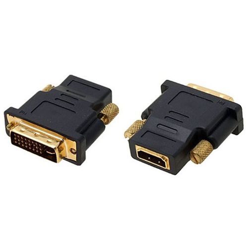 Linkom Adapter DVI (24+5) na HDMI (m/ž ) crni slika 1