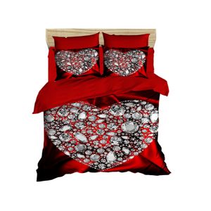 174 Red
Silver
Black Double Quilt Cover Set