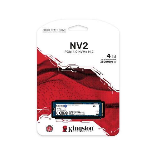 KINGSTON 4TB M.2 NVMe SNV2S/4000G SSD NV2 series slika 3