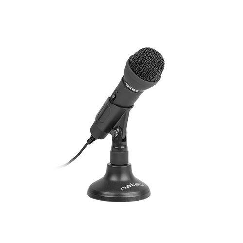 Natec NMI-0776 ADDER, Dynamic Microphone w/Stand, 3.5mm Connector, Black slika 6