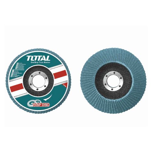 TOTAL Lamelni brusni disk 125mm za metal,P40,zirconium TAC641251 slika 1