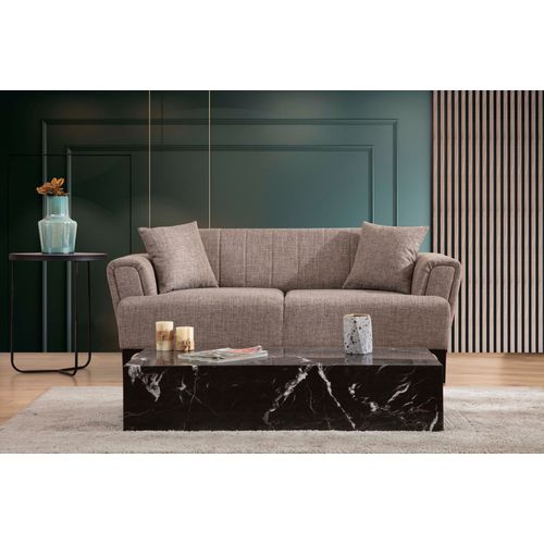 Hamlet - Light Brown Light Brown 2-Seat Sofa slika 1