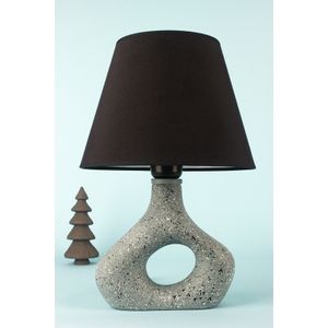 BK012 Siva Stolna Lampa