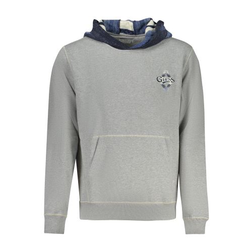 GUESS JEANS SWEATSHIRT WITHOUT ZIP MEN GREY slika 1