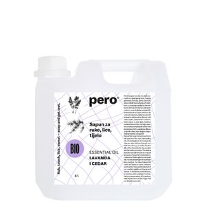 pero® Sapun lavanda & cedar refill, 3l XXL