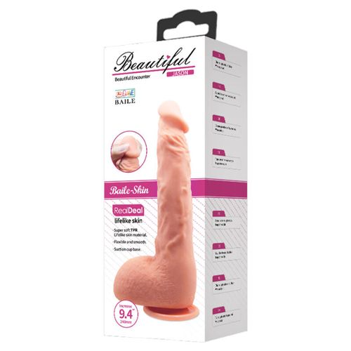 Baile Beautiful Jason realistični dildo 24cm slika 4