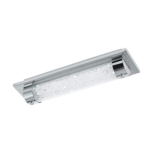 Eglo Tolorico zidna/plafonjera/1, led, 8w, 1100lm, ip44, hrom/kristal  slika 1