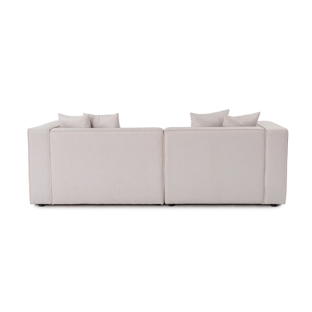Mora XL Ugaona Sofa Lijeva (CHLLeft -1R) - Ecru slika 5
