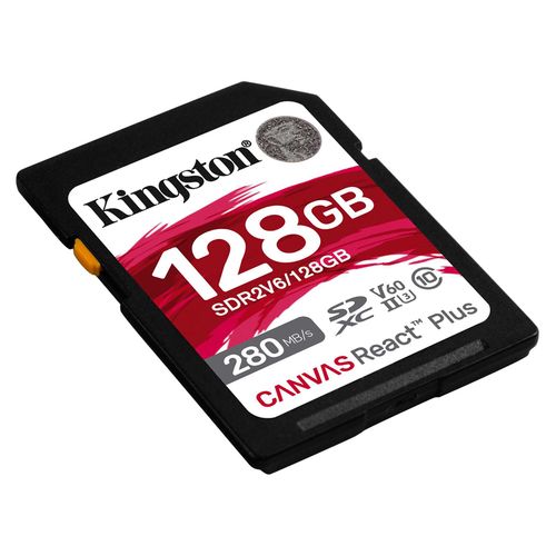 KINGSTON Memorijska kartica SDR2V6/128GB 128GB SDXC UHS-II 280R/150W U3 V60 slika 3